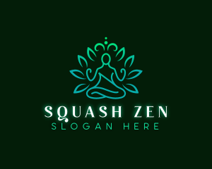 Yoga Healing Meditation logo design