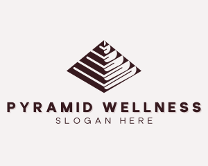 Architect Agency Pyramid logo design