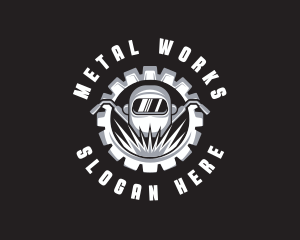 Metal Gear Welding logo design