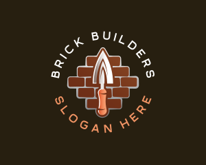 Brick Trowel Masonry logo design