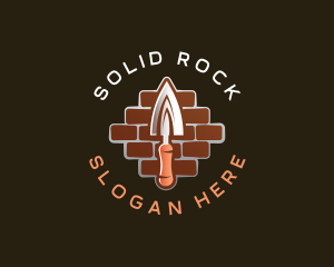 Brick Trowel Masonry logo design