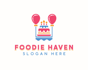 Balloon Cake Celebration logo