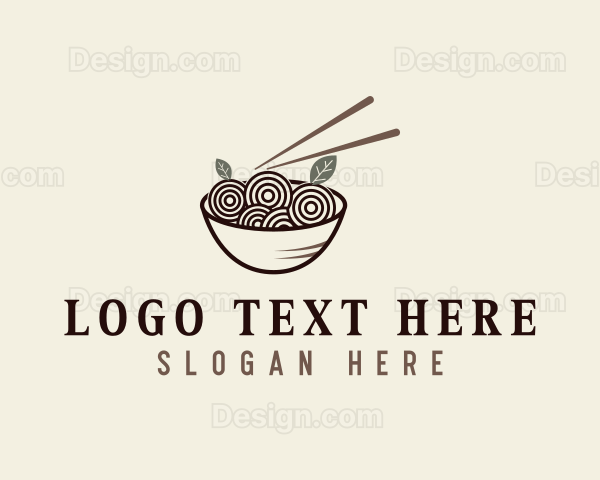 Culinary Noodles Cuisine Logo