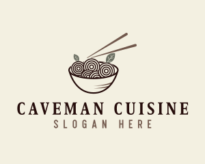 Culinary Noodles Cuisine logo design