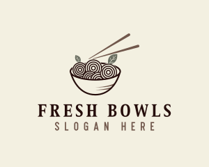 Culinary Noodles Cuisine logo design