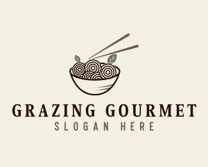 Culinary Noodles Cuisine logo design