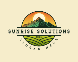 Sunrise Mountain Farm logo design