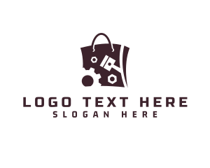 Auto Parts Shopping Bag logo