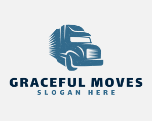 Moving Truck Vehicle logo design