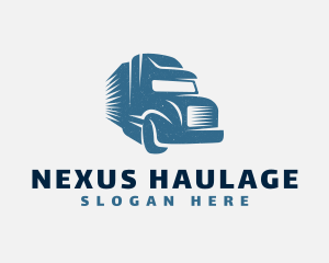 Moving Truck Vehicle logo design