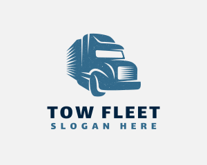 Moving Truck Vehicle logo design