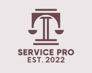 Legal Service Lawyer  logo design