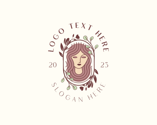 Nature Floral Woman Spa logo