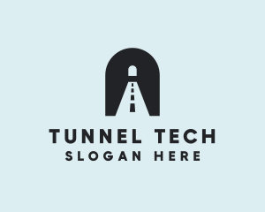 Tunnel Road Letter A logo