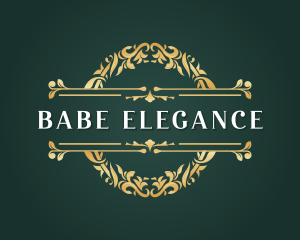 Elegant Floral Ornament logo design