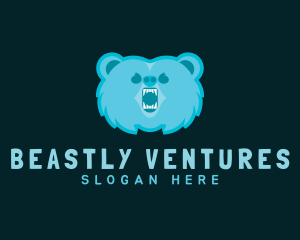 Angry Bear Beast logo design