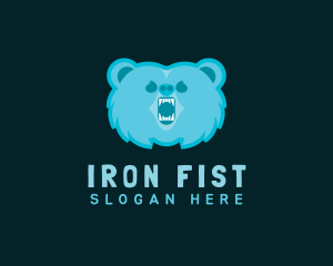 Angry Bear Beast logo design