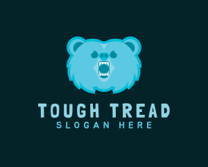 Angry Bear Beast logo design