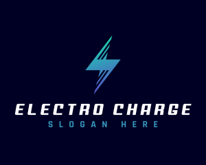 Electric Lightning  Technology logo design