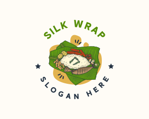 Filipino Banana Leaf Cuisine logo design