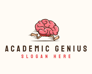 Fast Brain Psychology logo design