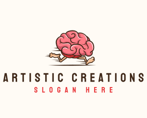 Fast Brain Psychology logo design