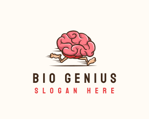 Fast Brain Psychology logo design