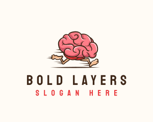 Fast Brain Psychology logo design