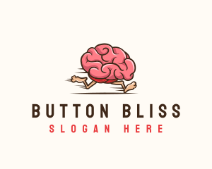 Fast Brain Psychology logo design