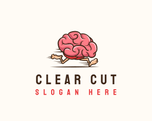 Fast Brain Psychology logo design