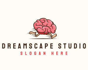 Fast Brain Psychology logo design