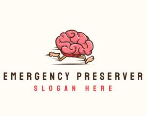 Fast Brain Psychology logo design