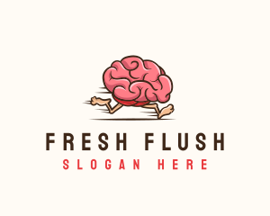 Fast Brain Psychology logo design