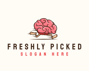 Fast Brain Psychology logo design