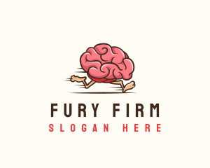 Fast Brain Psychology logo design