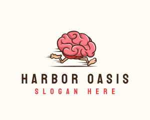 Fast Brain Psychology logo design