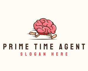 Fast Brain Psychology logo design