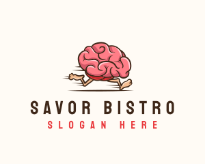 Fast Brain Psychology logo design