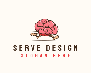 Fast Brain Psychology logo design