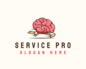 Fast Brain Psychology logo design