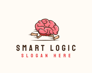 Fast Brain Psychology logo design