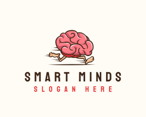 Fast Brain Psychology logo design