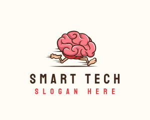 Fast Brain Psychology logo design