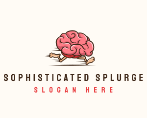 Fast Brain Psychology logo design