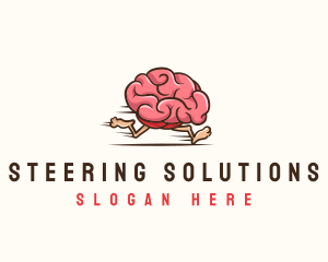 Fast Brain Psychology logo design