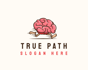 Fast Brain Psychology logo design