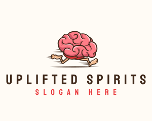 Fast Brain Psychology logo design