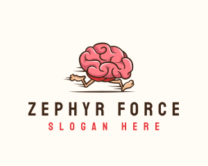 Fast Brain Psychology logo design