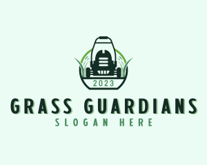 Lawn Mower Grass Gardening  logo design