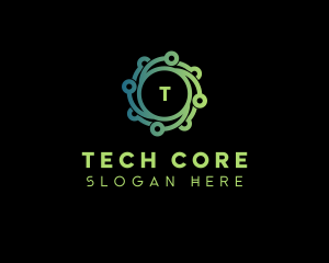 Tech Software Digital logo design